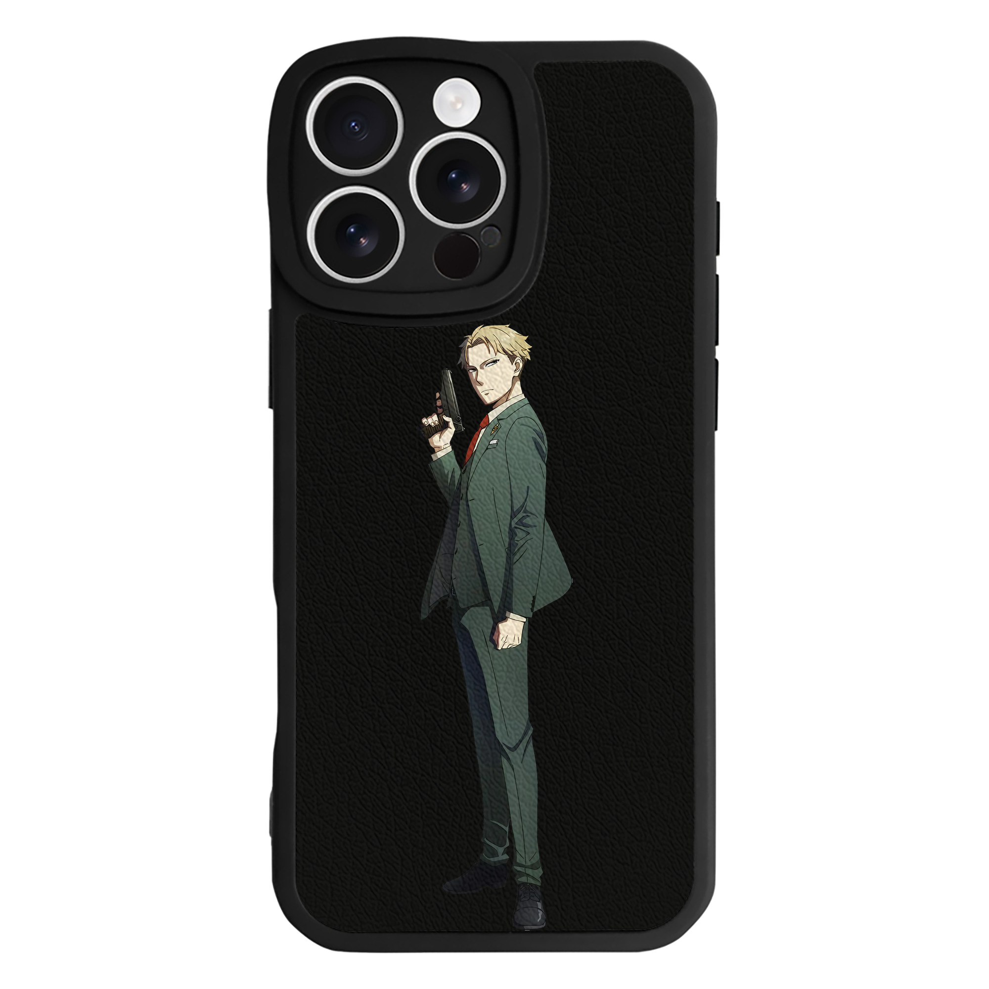 （画像用） SPY×FAMILY间谍家家酒 【iPhone 16シリーズ対応】シリコンスマホケース（レザー調） 材質：シリコン